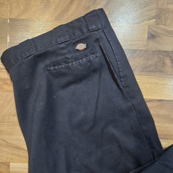 Dickies 874 FLEX Black Pants Men’s 48x30 Workwear Original Fit - Picture 3 of 9